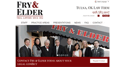 Desktop Screenshot of fryelder.com